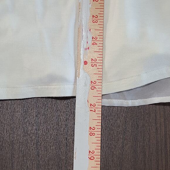 Matilda Jane Adventure Begins Simply Lace Short Sleeve Top Ivory Medium - Picture 7 of 7